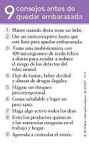 9 Things to Do Before Getting Pregnant (Spanish)